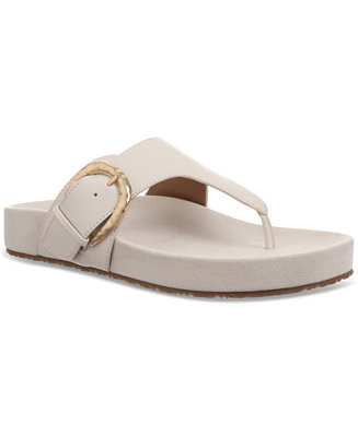 Women's Zayaa Buckles Flat Sandals, Exclusively at Macy's | Macy's