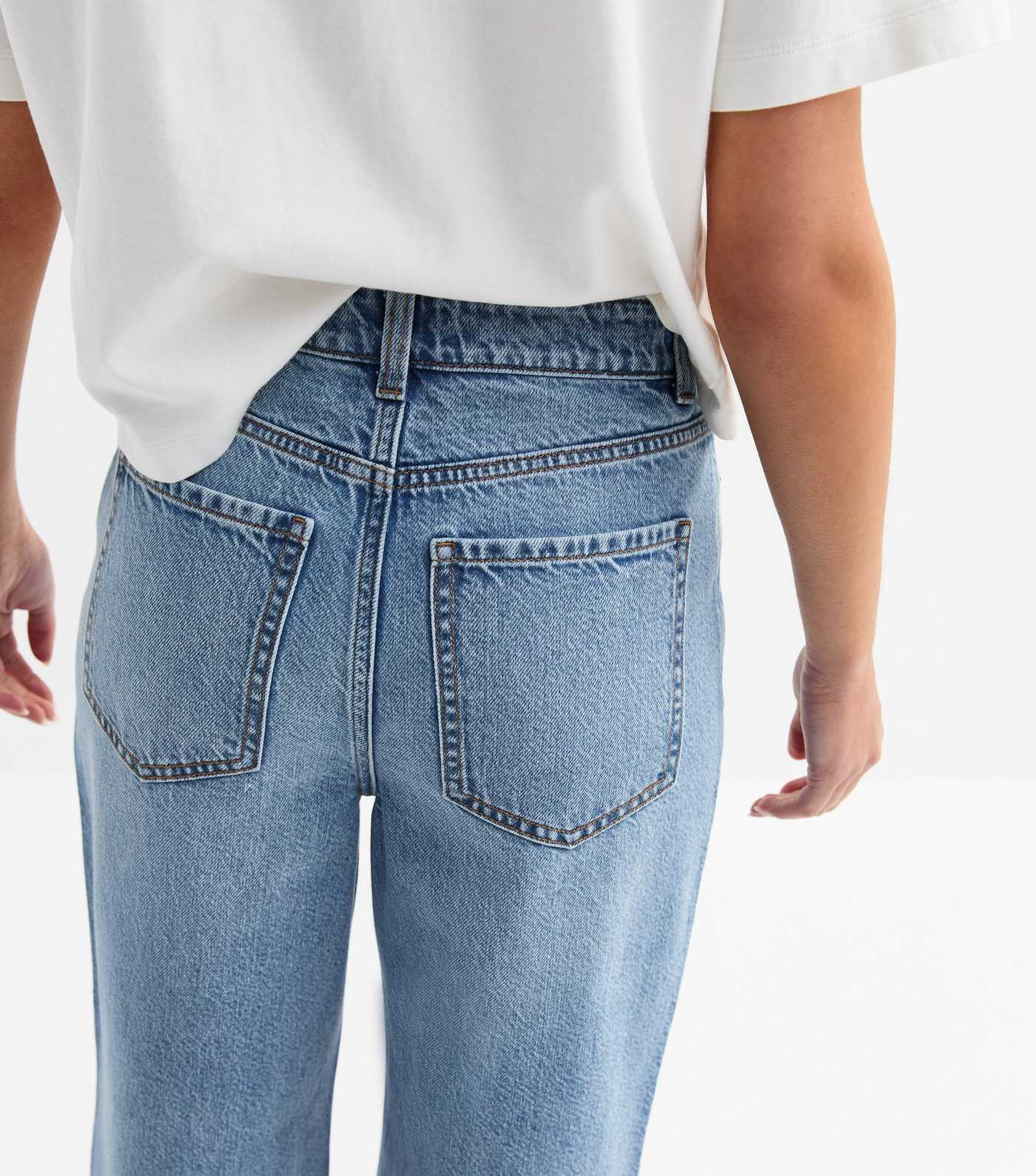 Light Blue Adalae Wide Leg Cropped Jeans
						
						Add to Saved Items
						Remove from Saved ... | New Look (UK)