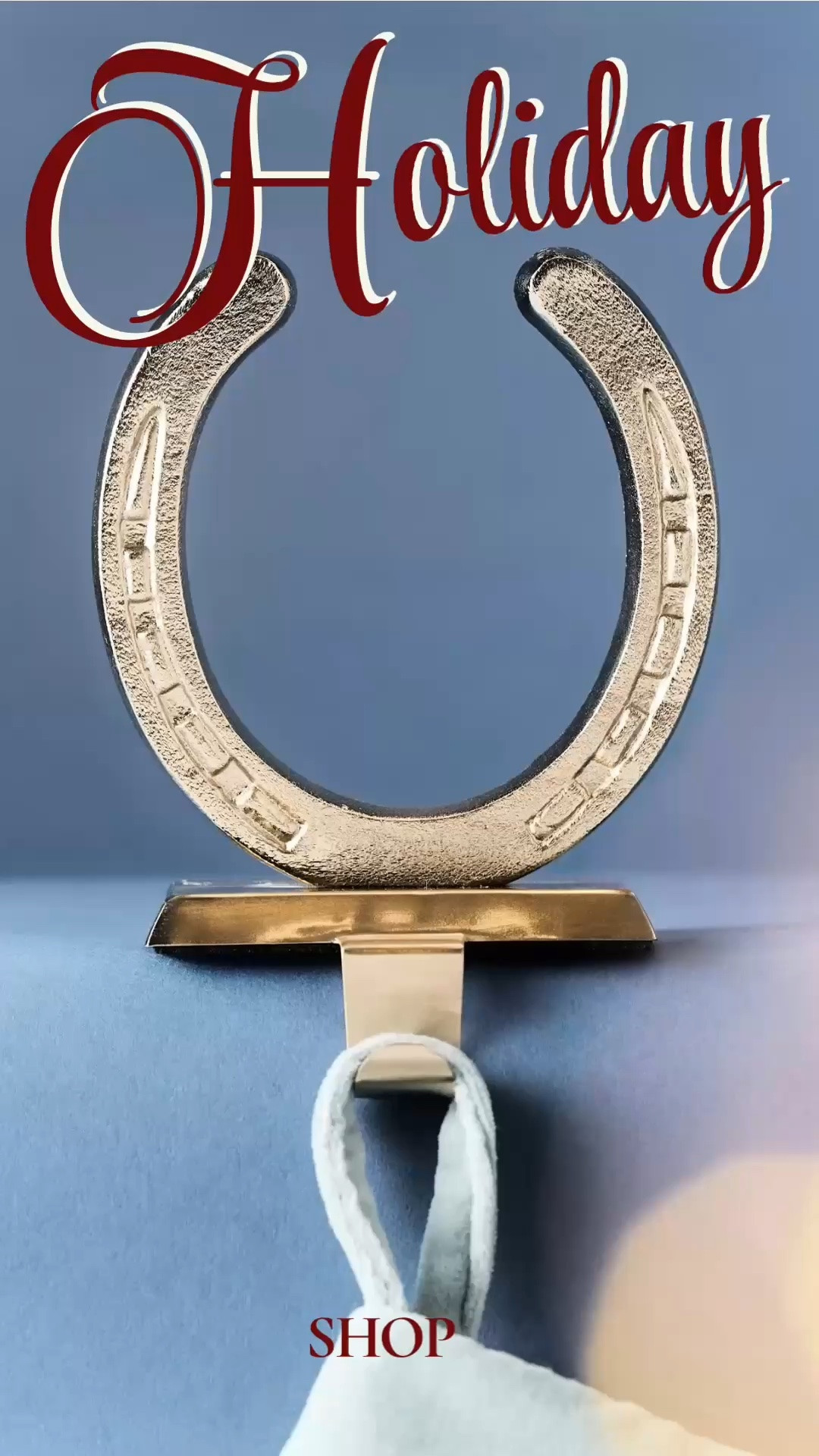 Anthropologie Christmas decor preview!!! Horse shoe Christmas stocking holder is so cute!!!

#LTKHome #LTKdayinmylife