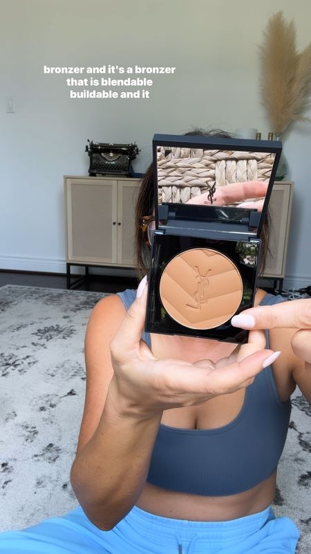 YSL all hours hyper bronzer giving you an airbrushed long lasting sun kissed looked. This one is the color golden Medina.
#yslbeauty 

#LTKBeauty #LTKVideo #LTKOver40