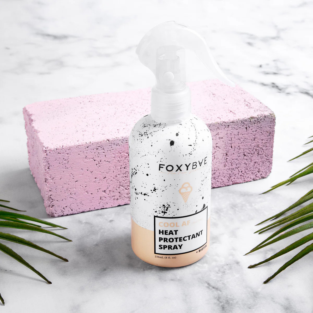 COOL AF HEAT PROTECTANT + BIOTIN | FoxyBae 