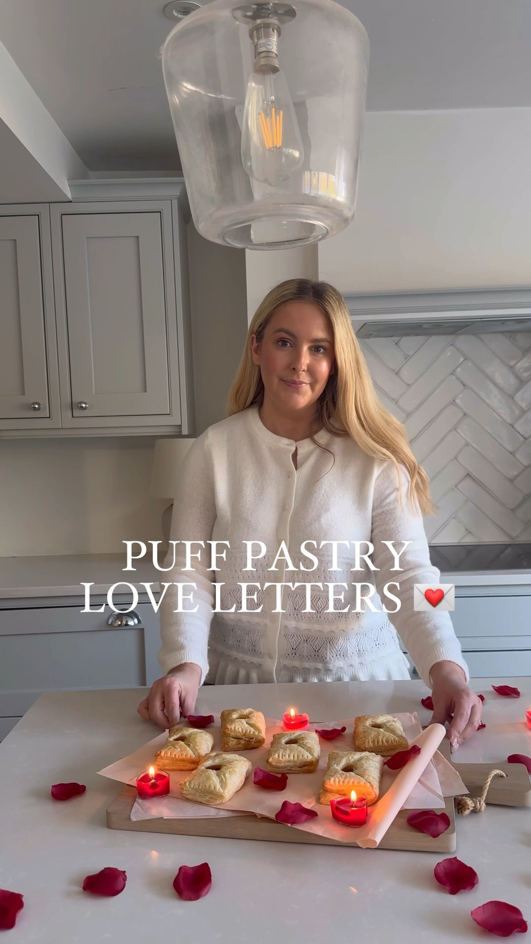 PUFF PASTRY LOVE LETTERS 💌

For my girls who can’t bake, don’t want to wash up, don’t even own baking paper, and have 0 level of neatness these are for you 🤣 

my baking skills are a solid 0/10 they are so easy you could make these with kids! 

Buy ready to roll just puff pastry 
Heart moulds  Amazon - I’ll add the exact one I use
Add jam 
Put in the oven for 15 mins on 180
Voila!!!! 

Taste so good and actually look like letters! I’ve never been so proud of myself! 

Love Jade xxxx

Valentines baking love letter heart pasty puff pastry hack 
#valentinesbaking #loveletter #puffpastry

#LTKspring #LTKdatenight #LTKhome