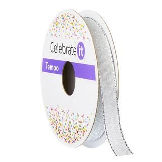 3/8" Metallic Wired Ribbon By Celebrate It® Tempo™ | Michaels | Michaels Stores