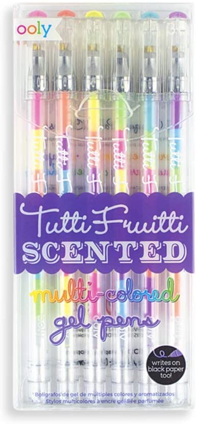 OOLY, Tutti Frutti Gel Pens, Fruity Scented Pen - Set of 6 | Amazon (US)