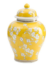 12in Chinoiserie Ceramic Jar | Home | Marshalls | Marshalls