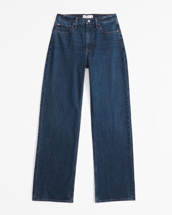 Women's High Rise Loose Jean | Women's New Arrivals | Abercrombie.com | Abercrombie & Fitch (US)