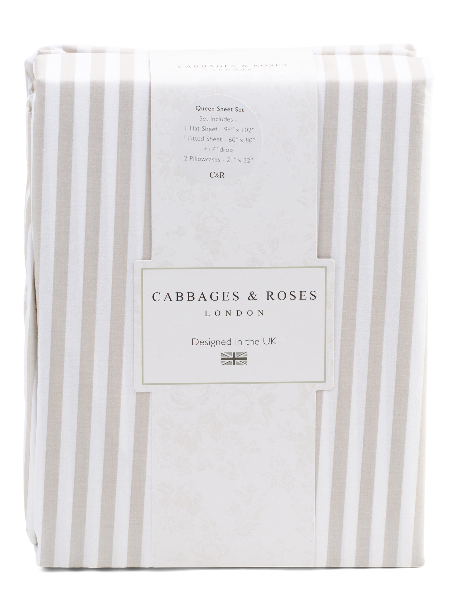 Pinstripe Sheet Set | Bed & Bath | Marshalls | Marshalls