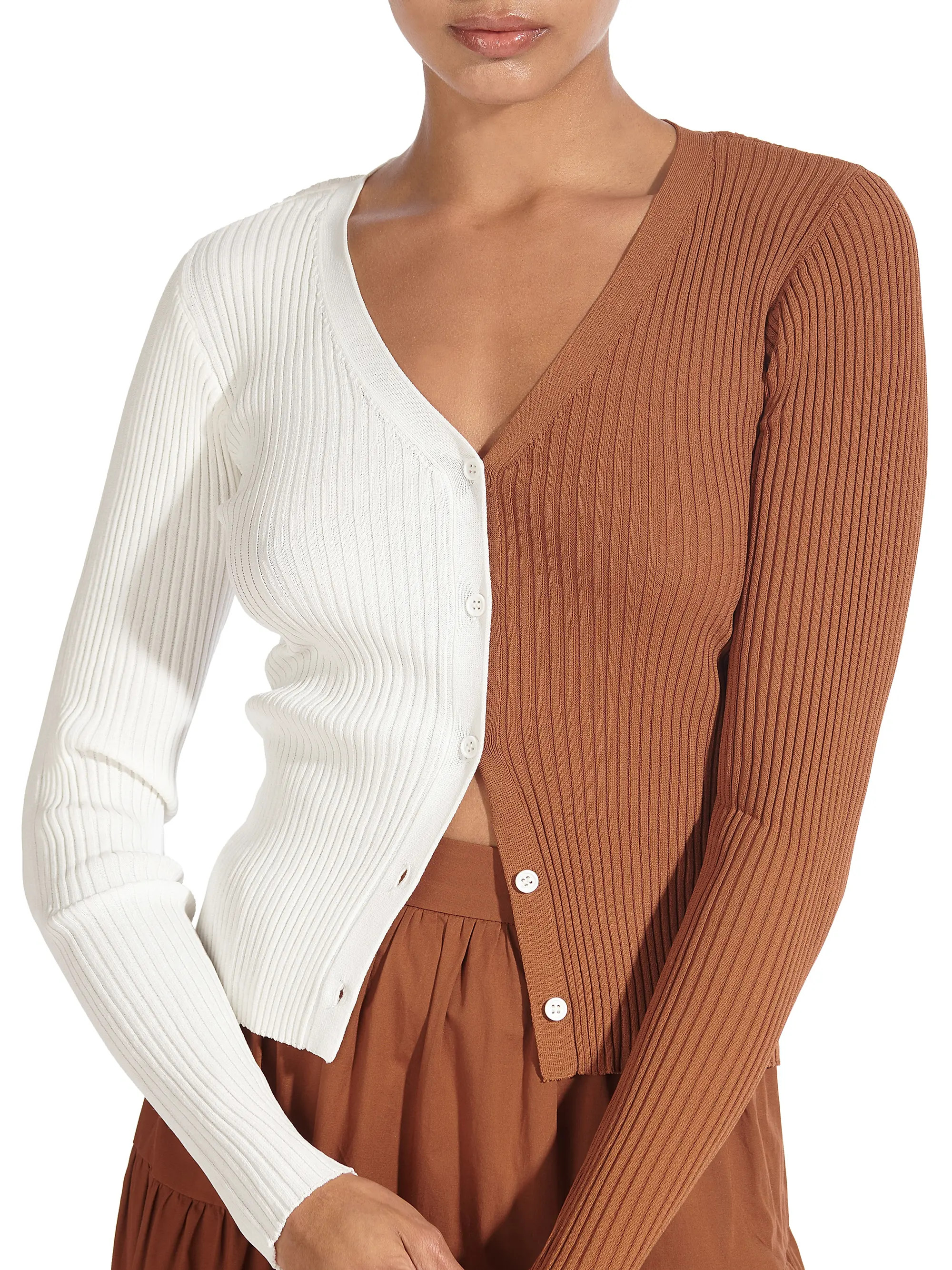 Cargo Colorblock Cardigan | Saks Fifth Avenue