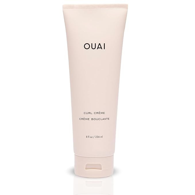 OUAI Curl Cream - Curl Defining Cream for Hydrated, Shiny Curls - Babassu and Coconut Oil, Linsee... | Amazon (US)