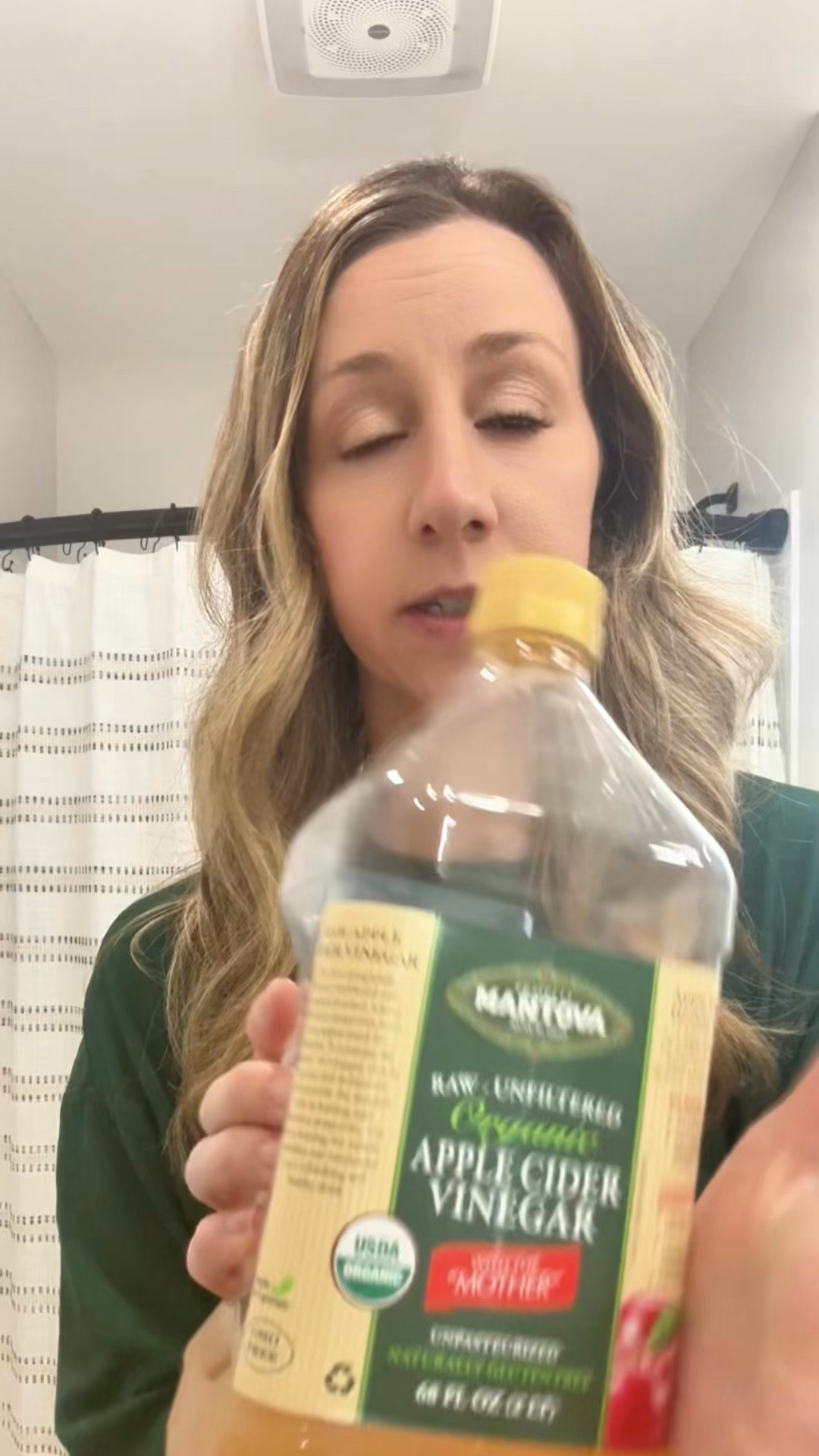 Raw apple cider vinegar with the mother ..so many benefits!!

#LTKselfcare #LTKfitnessgoals #LTKmorningroutine