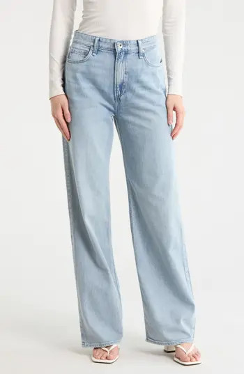 rag & bone Lori High Waist Wide Leg Jeans in Whitman at Nordstrom Rack, Size 29 | Nordstrom Rack