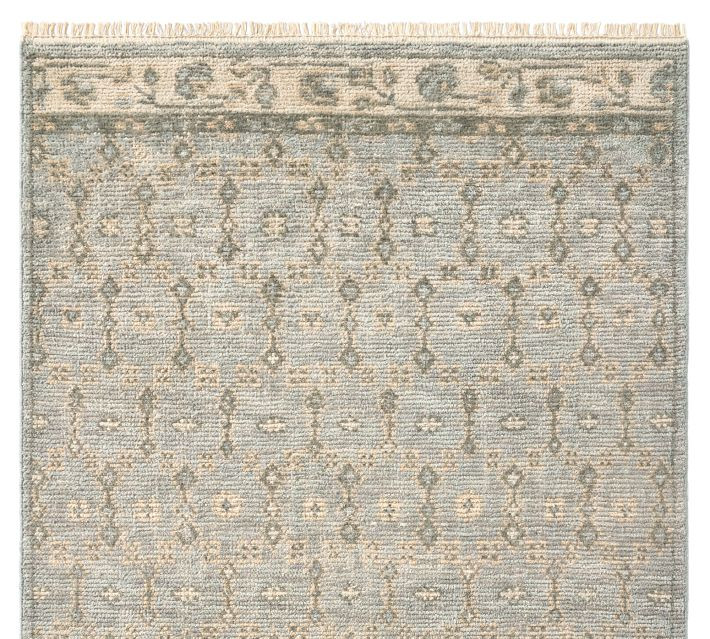 Lydia Hand-Knotted Wool Rug | Pottery Barn (US)