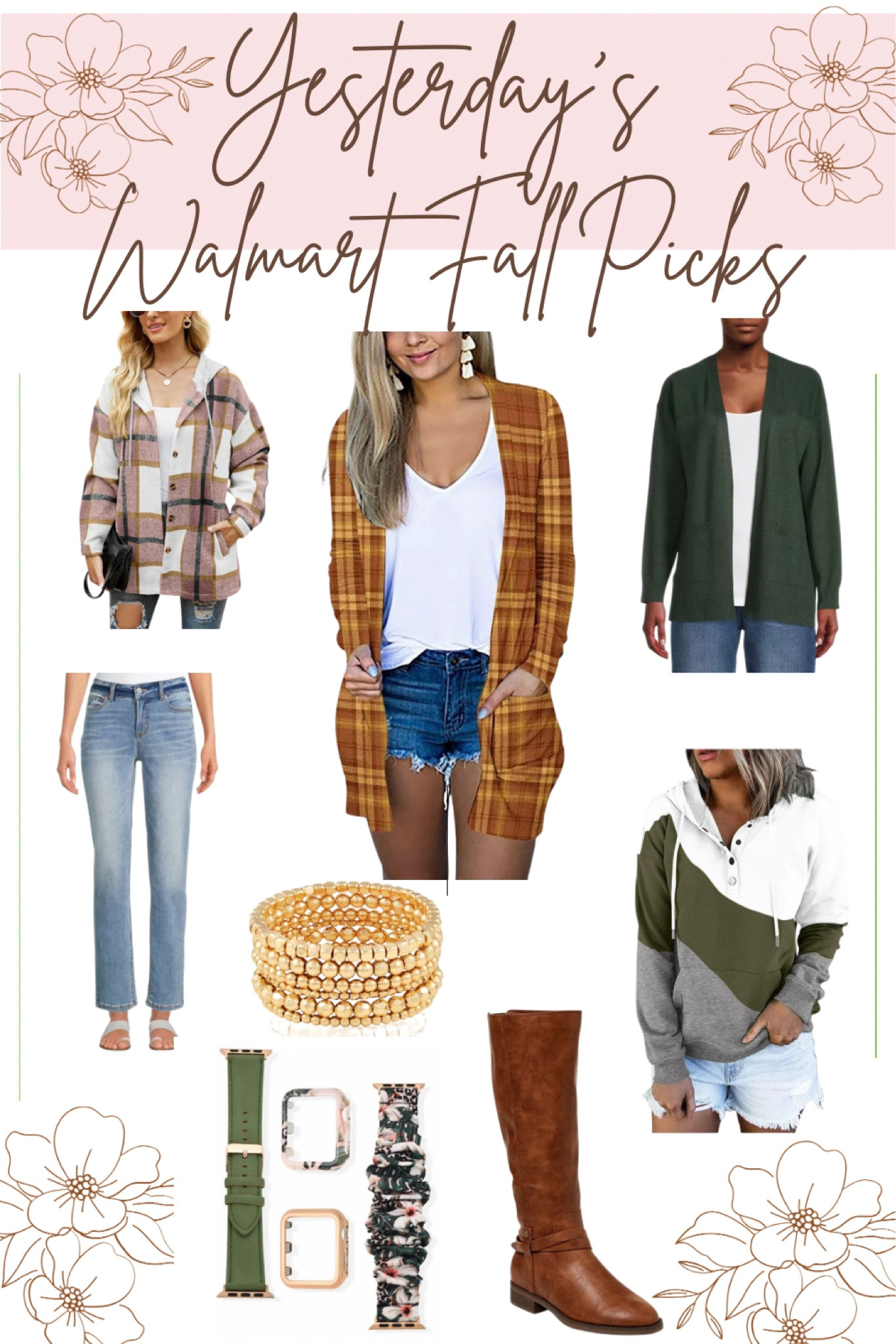  I can’t help but smile when I think about all the stylish combinations I can create with all my new Walmart fall fashions!🍁🍁🍁 #walmartfinds #walmart #walmartnewarrivals 

#LTKSeasonal #LTKstyletip #LTKunder100