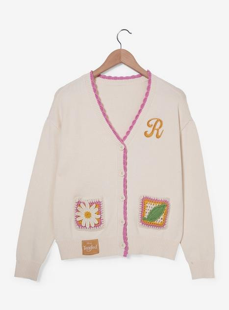 Disney Tangled Rapunzel Initial Crochet Women's Cardigan — BoxLunch Exclusive | BoxLunch