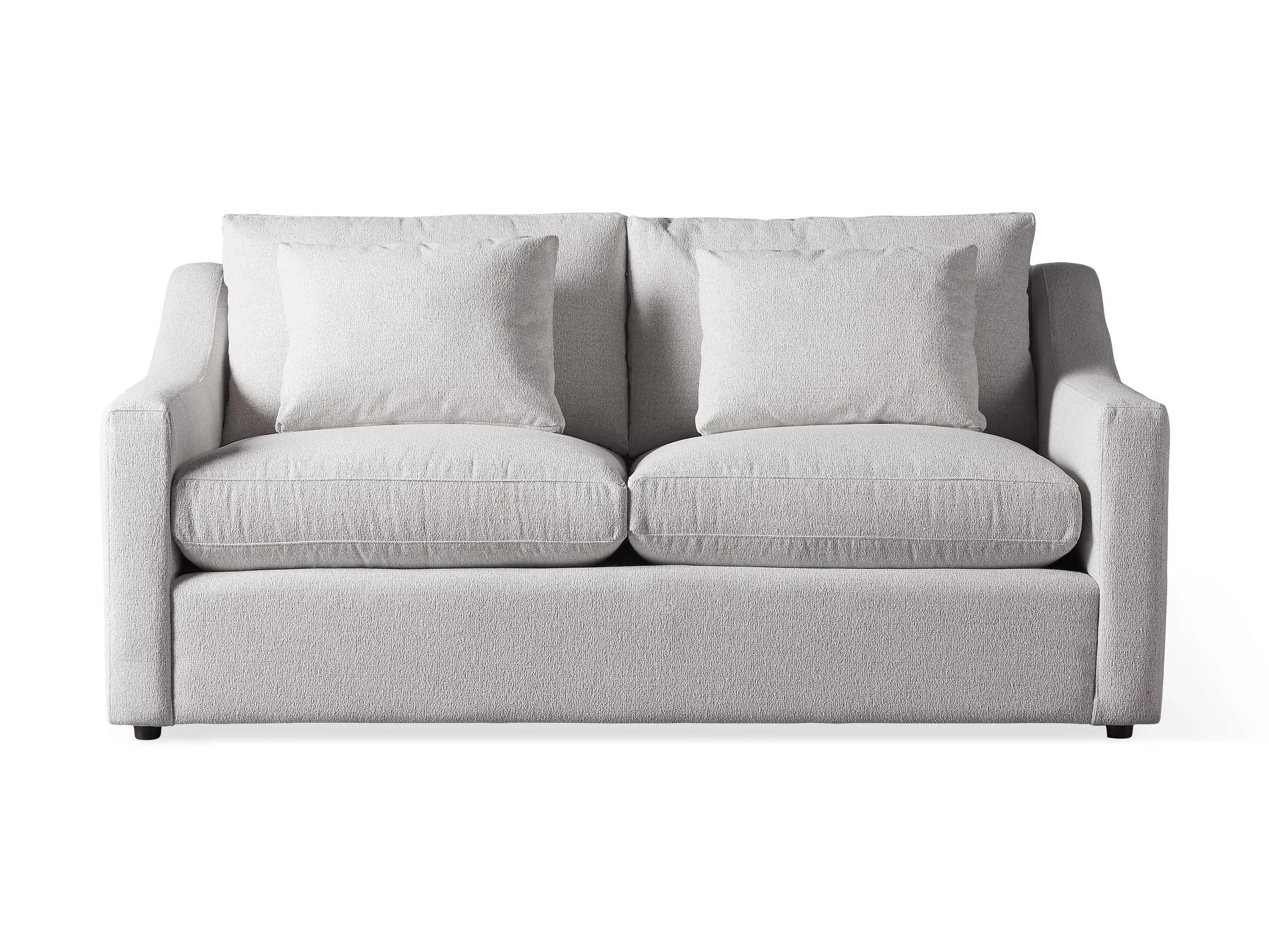 Ashby Deep Upholstered 72"" Sofa in Nomad Snow | Arhaus