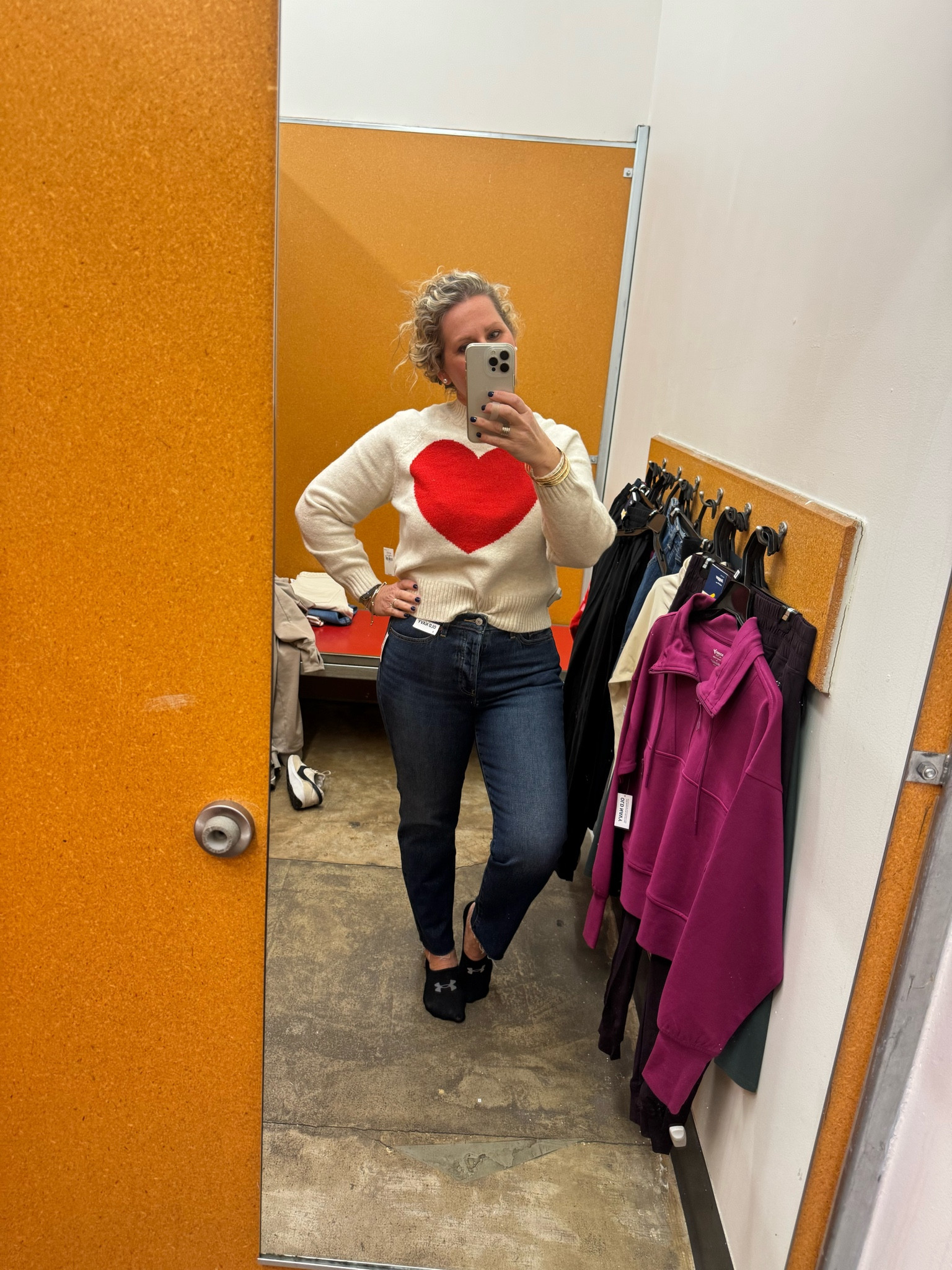 Casual Valentines outfit

#LTKStyleTip #LTKSeasonal #LTKSaleAlert