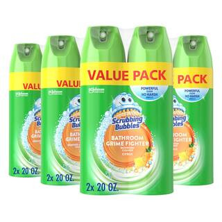 20 oz. Fresh Citrus Scent Disinfectant Bathroom Cleaner (8-Count) (4-Pack) | The Home Depot