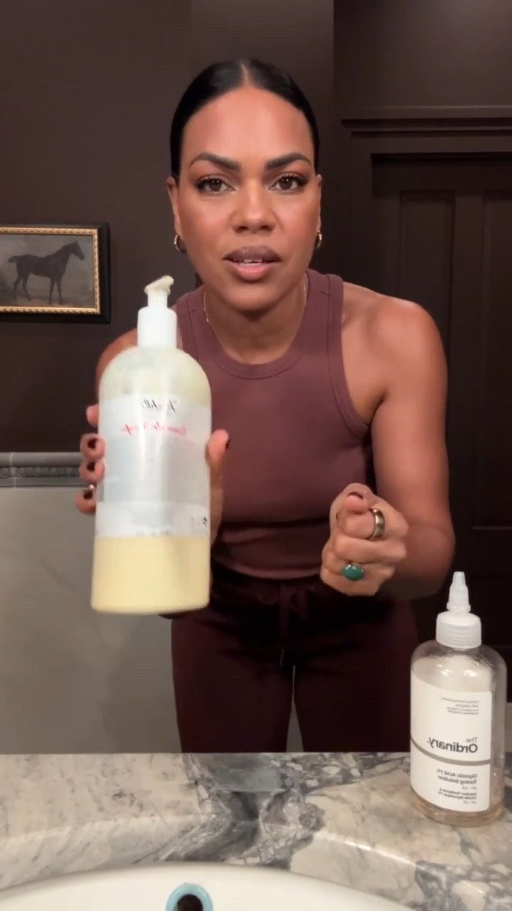 1.2 million views on that other platform so I knew I needed to share here so you could save this tip!  
 
When you hit your mid 30’s you will see- your skin needs extra help! At 49 I haven’t had a pedicure in two years and my heels are baby skin smooth :) try it!  
 
Step 1: swipe the ordinary glycolic onto your heels (and feet and armpits for smelly pits… actually, get your whole body for anti aging and smooth, ingrown hair free skin!)  
 
Step 2: Seal it in with Kiehl’s crème de corp. If your heels are severely cracked, you can give yourself a head start with a light filing the first time.  
 
But do this every day, and I promise you will be back to thank me! No more honey badger sheet ripping spouse slicing heels! And put this combo on your partner while you’re at it! 😂  
 
If you’ve tried this and want to shout it from the roof tops, feel free to tell us in the comments or share this post with friends! No gatekeeping here!



#LTKselfcare #LTKBeauty #LTKgrwm