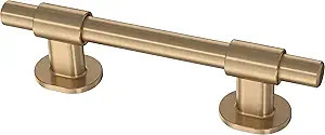 Franklin Brass Bar Adjustable Cabinet Pull, 1-3/8" to 4" (35-102mm), 5-pack, Champagne Bronze P44... | Amazon (US)