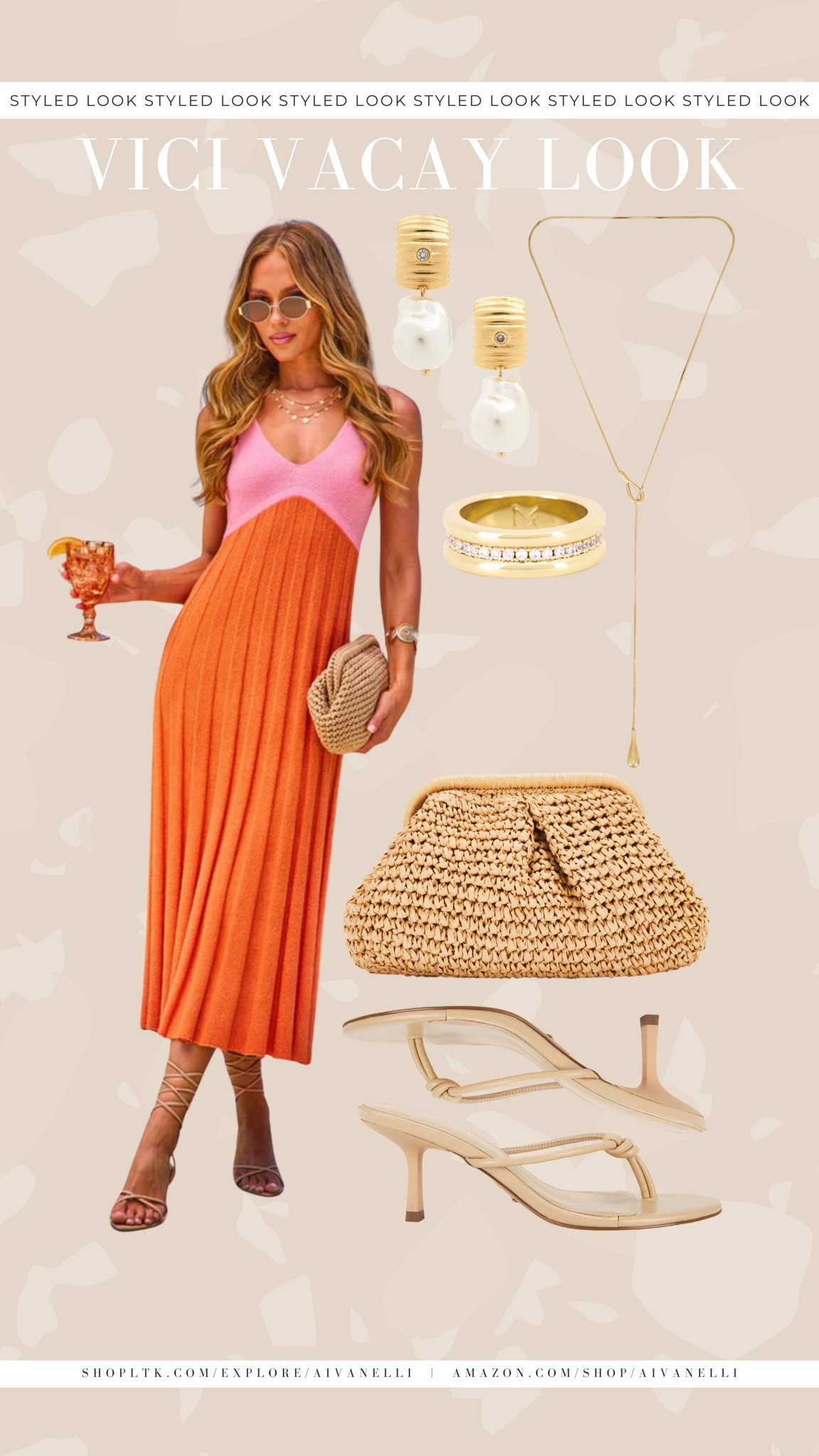 VICI summer vacation look

Use code aivanelli35 for 35% off your order!

flowy maxi dress beach vacation
linen matching set resort style
bikini cover up sheer dress
oversized sunglasses summer statement
straw tote bag beach essential
lightweight button down swim cover
platform sandals vacation outfit staple
wide leg pants breezy summer look
colorful two piece set tropical vibe

#LTKootd #LTKSeasonal #LTKSaleAlert