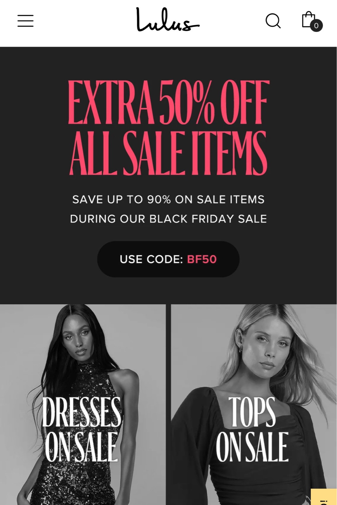 Lulus 50% off sale! Clothing, shoes, accessories, gifts for her, Black Friday sales, dresses, tops, pants. 

#LTKsalealert #LTKCyberweek #LTKshoecrush