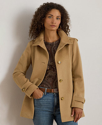Lauren Ralph Lauren Women's Icon Hooded A-Line Coat - Macy's | Macy's