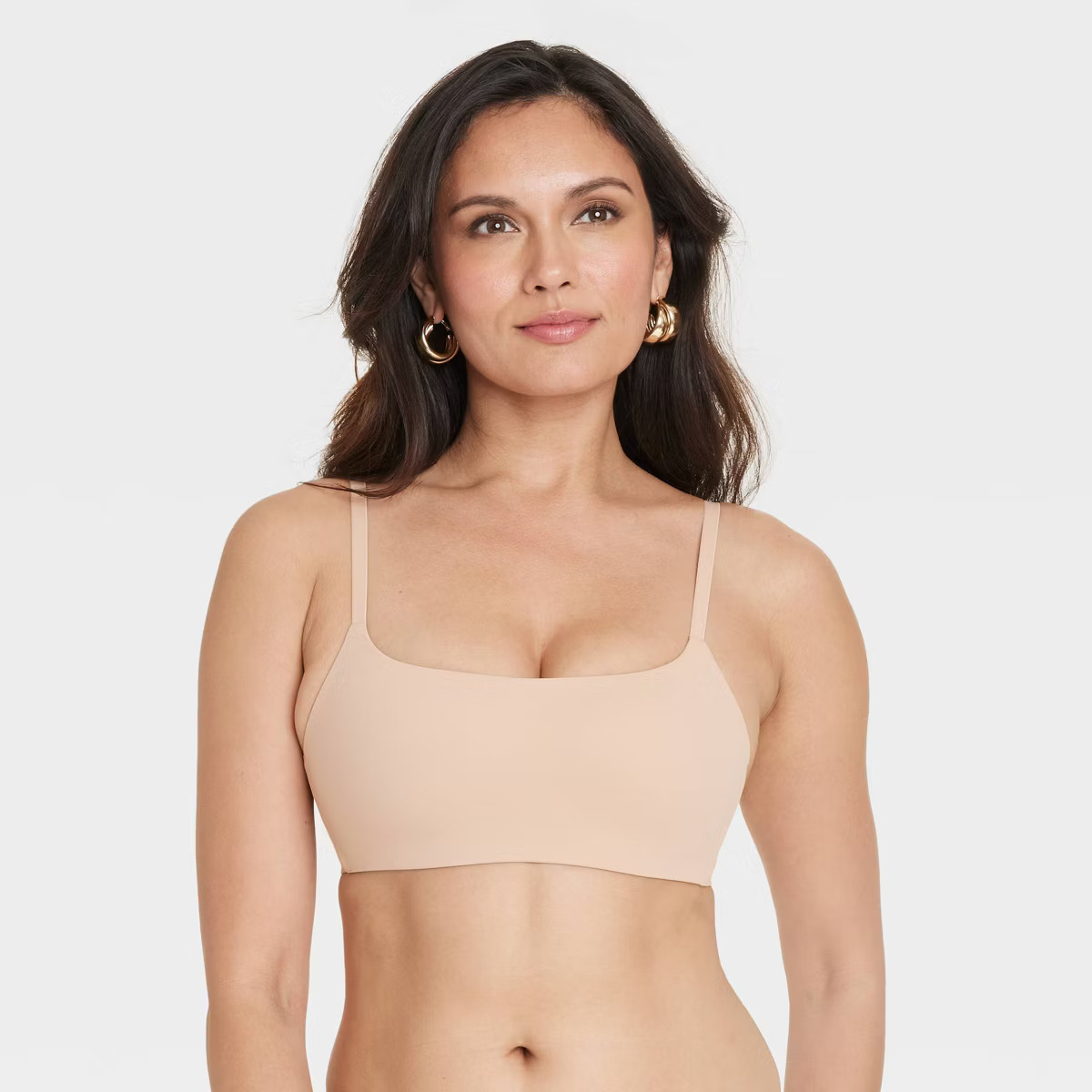 Women's Luxury Collection Bonded Microfiber Padded Scoop Bralette - Auden™ | Target