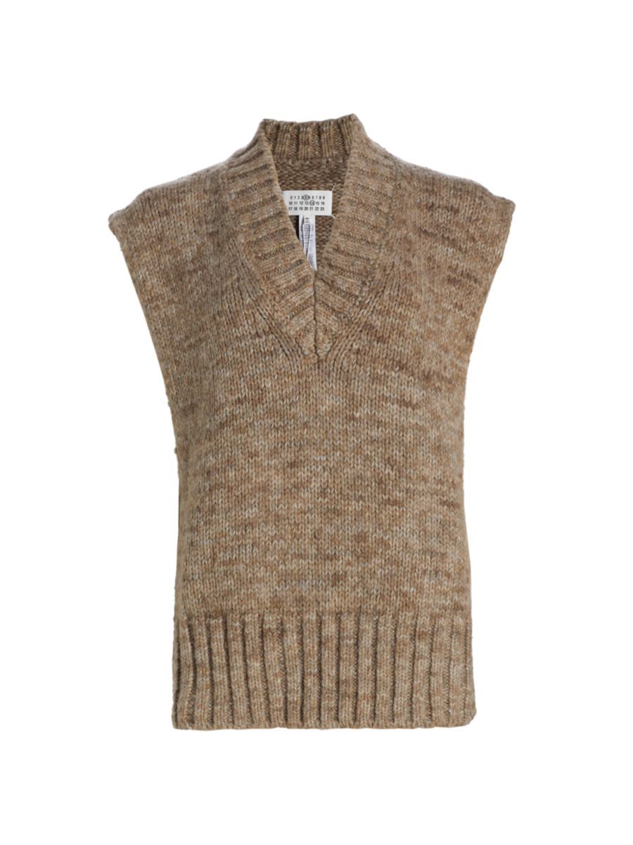 Sleeveless Split-Side Sweater | Saks Fifth Avenue