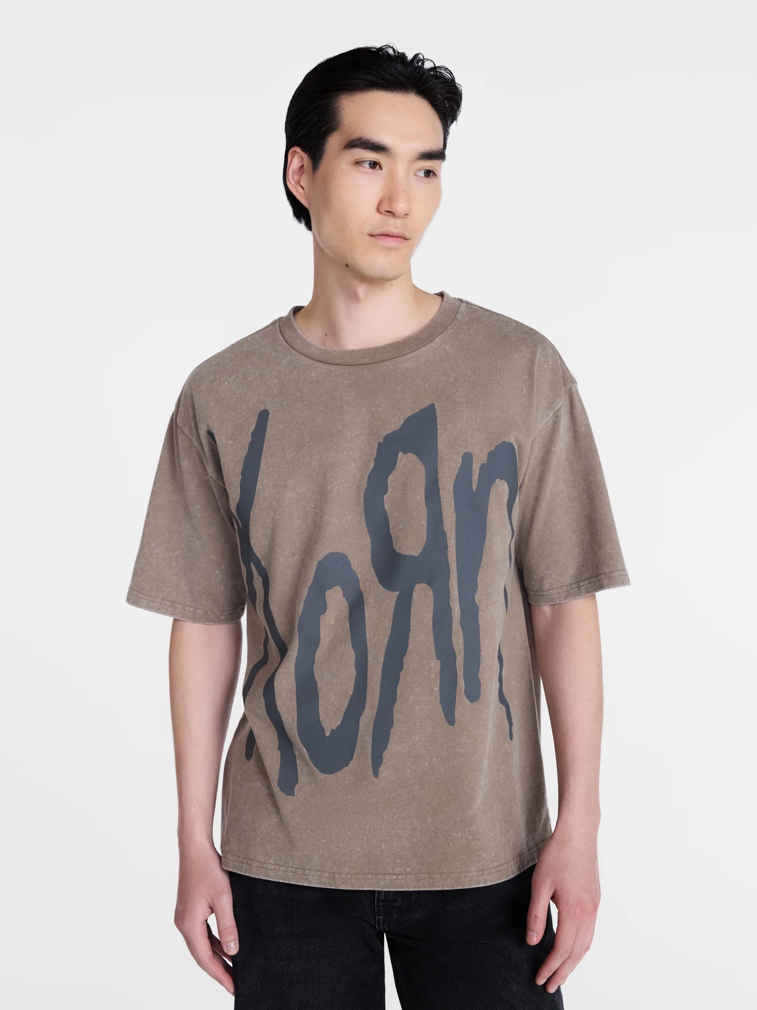Korn Men's and Big Men's Mineral Washed Graphic Tee, Sizes XS-5XL | Walmart (US)