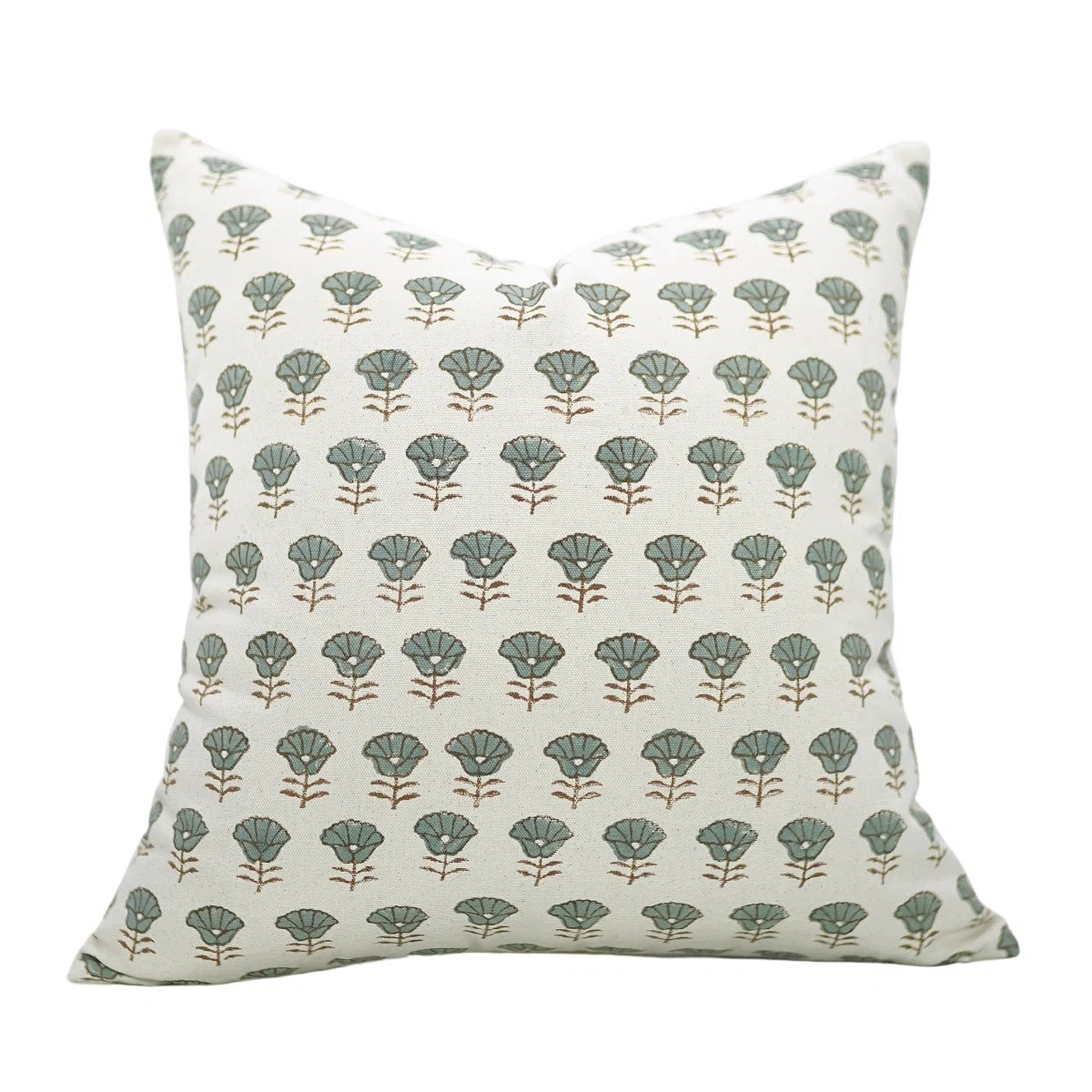Floral Cotton Indoor/Outdoor Pillow Cover | Wayfair North America