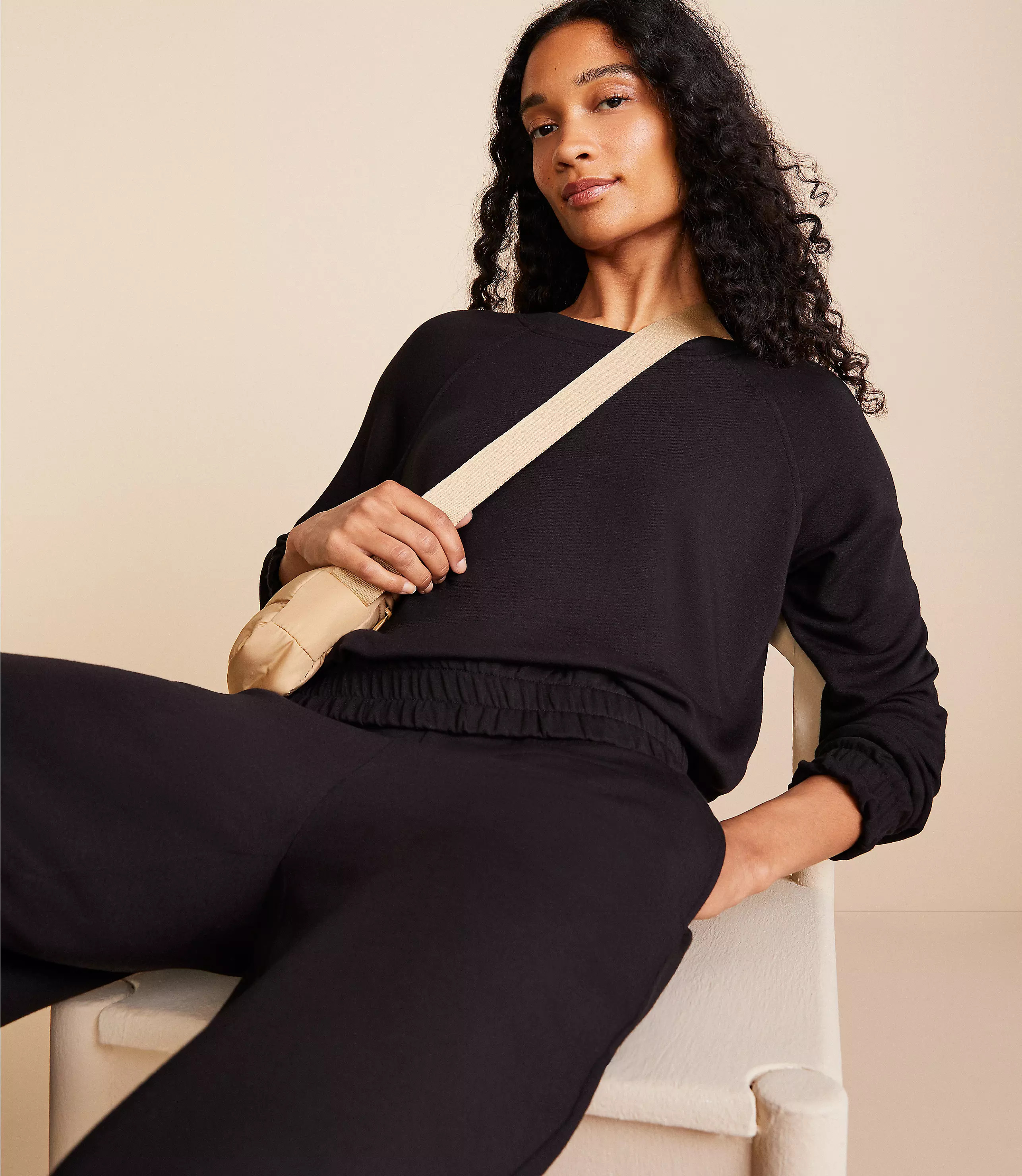 Lou & Grey Cinched Signaturesoft Top | LOFT