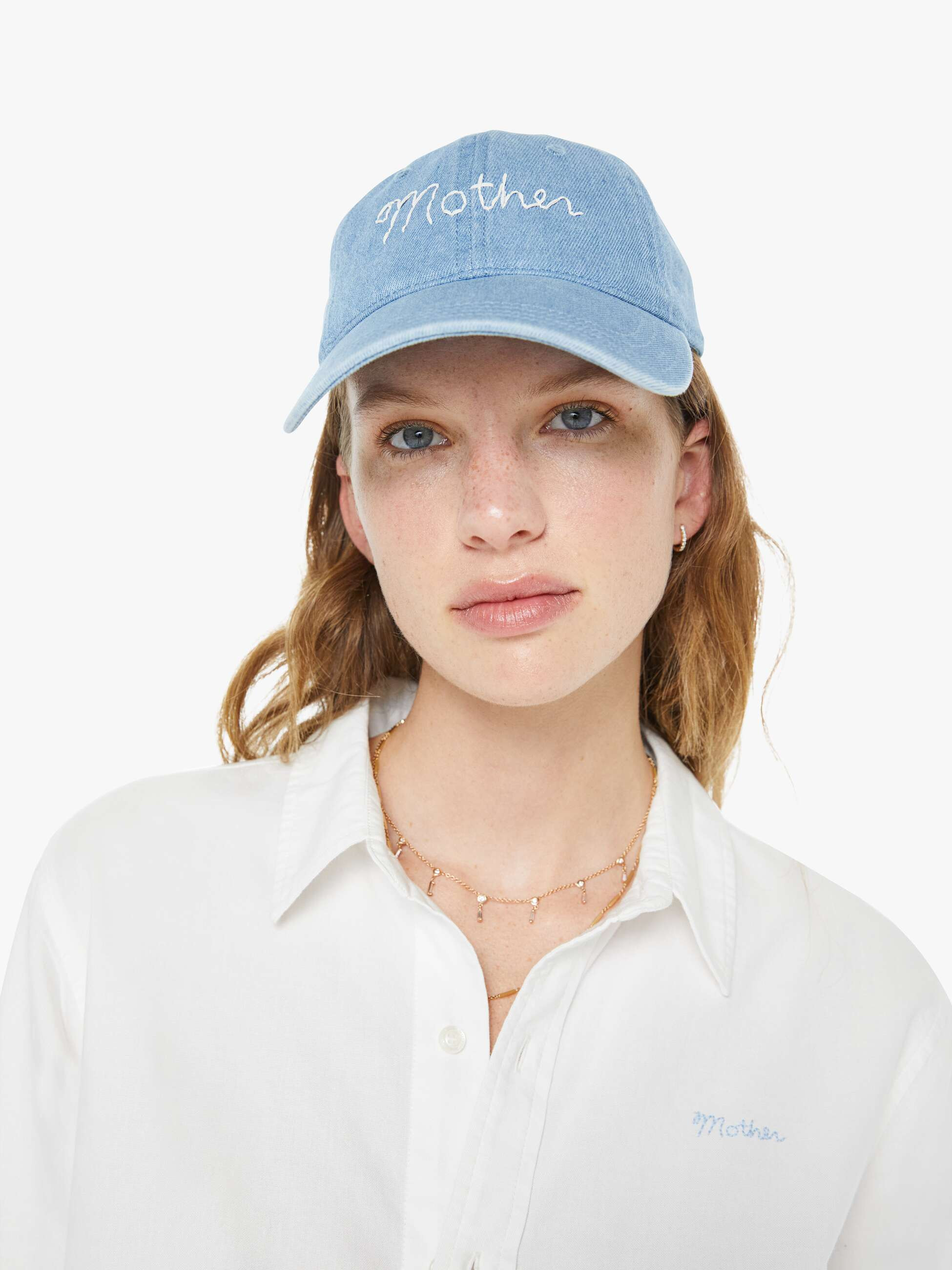 Hats Off - Denim Baby Blue | Mother Denim