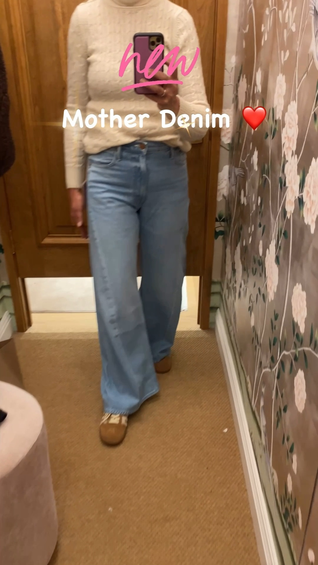 SNACKS!

It’s a winner! The Mother Lemon Twist Sneak jean in “Munchies” wash. 

Wide leg with a slight barrel fit, its a great hybrid. Wearing my regular size 27, so TTS for me. What I love is the movement in the leg - my 70’s heart was happy in this jean! 



#LTKdayinmylife #LTKOver40 #LTKU