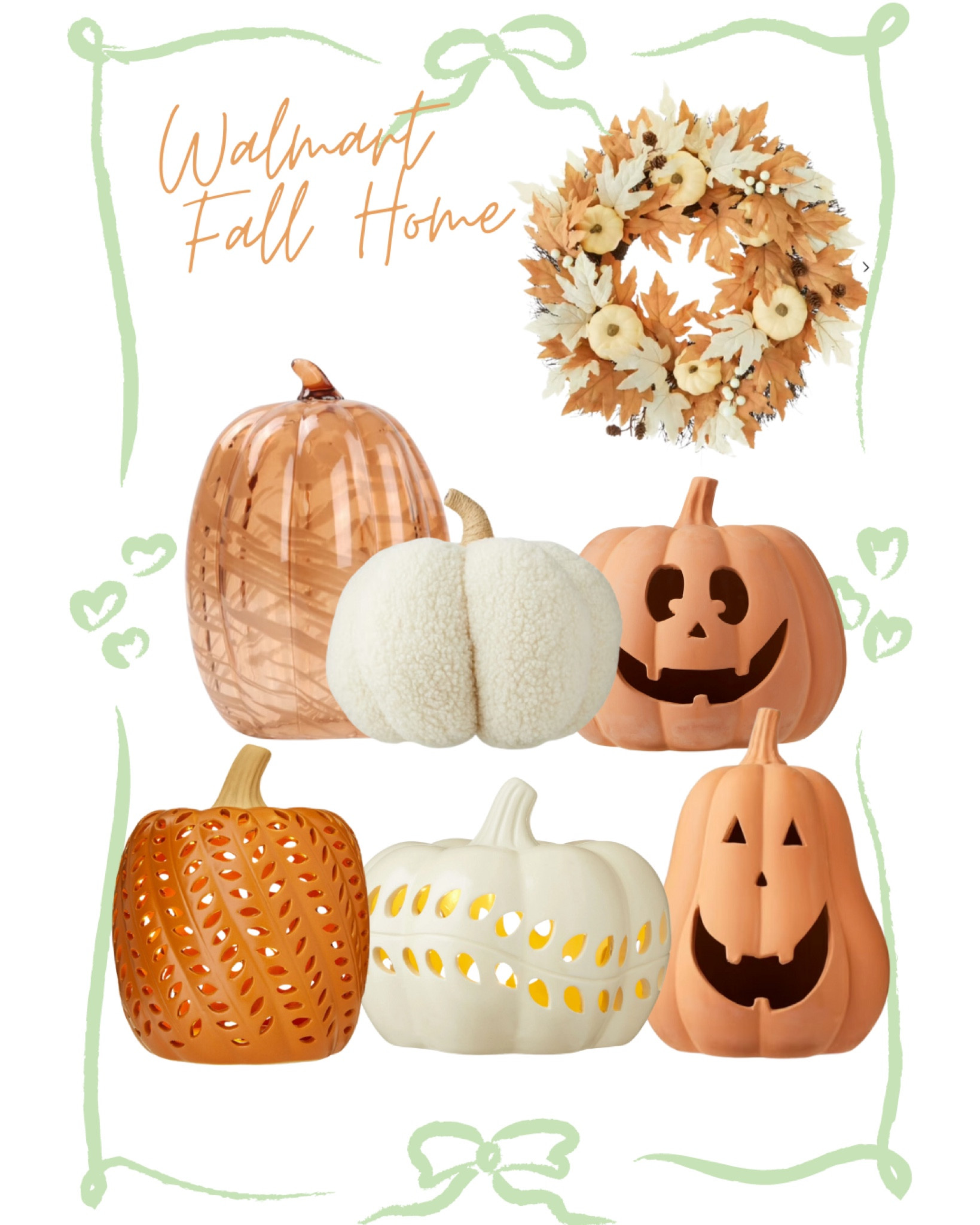 Walmart style, Walmart fashion, pumpkins, look for less, wreath, jack o lantern, Halloween, fall home, home decor 

#LTKSeasonal #LTKFindsUnder50 #LTKHome