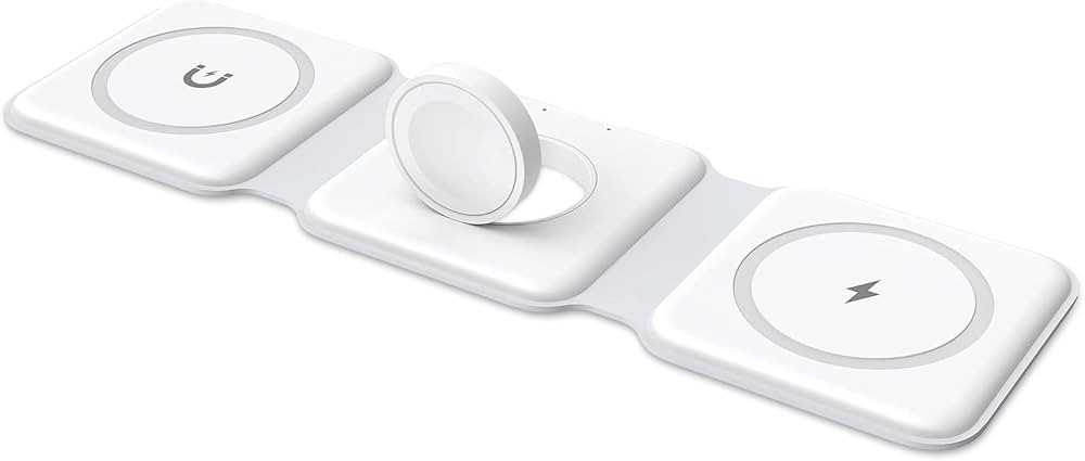 3 in 1 Foldable Wireless Charger, Ankilo Magnetic Fast Wireless Charging Pad, Compatible with iPh... | Amazon (US)