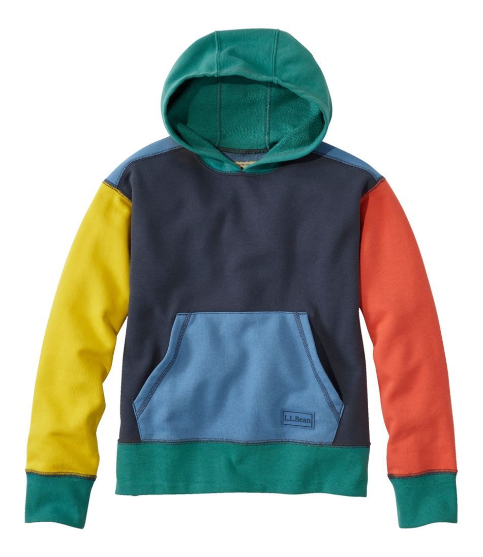 Kids' Athleisure Hoodie, Colorblock | L.L. Bean