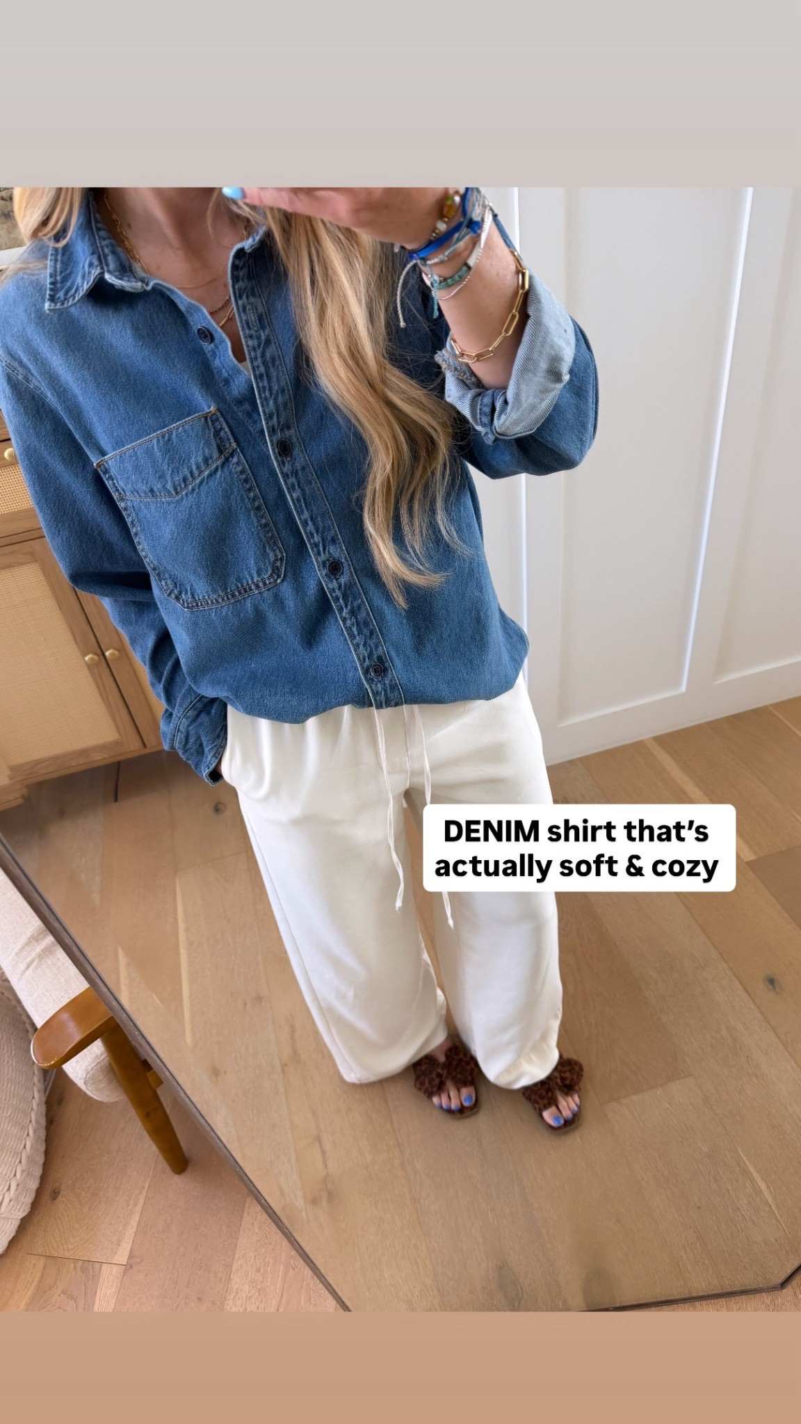 Wearing a medium
Top 