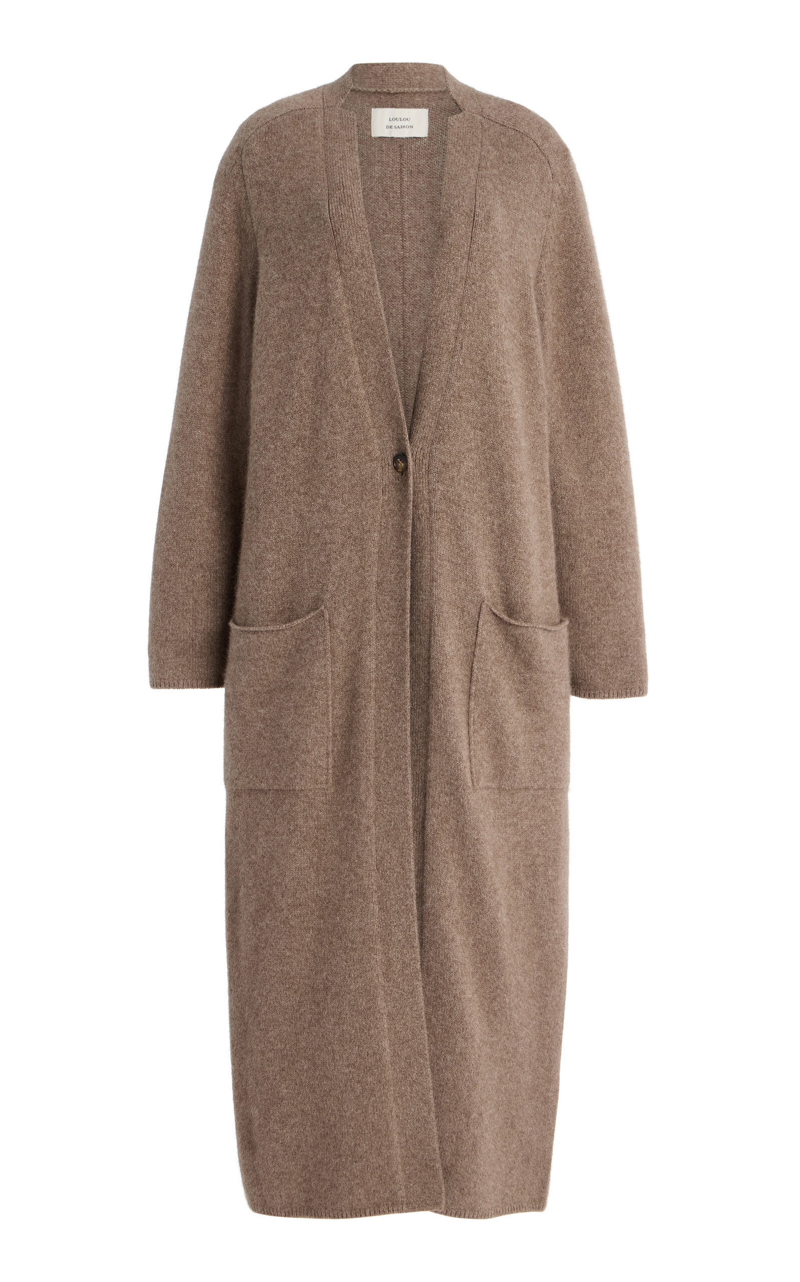 Loulou de Saison Smet Knit Wool-Blend Maxi Cardigan - Moda Operandi | Moda Operandi (Global)
