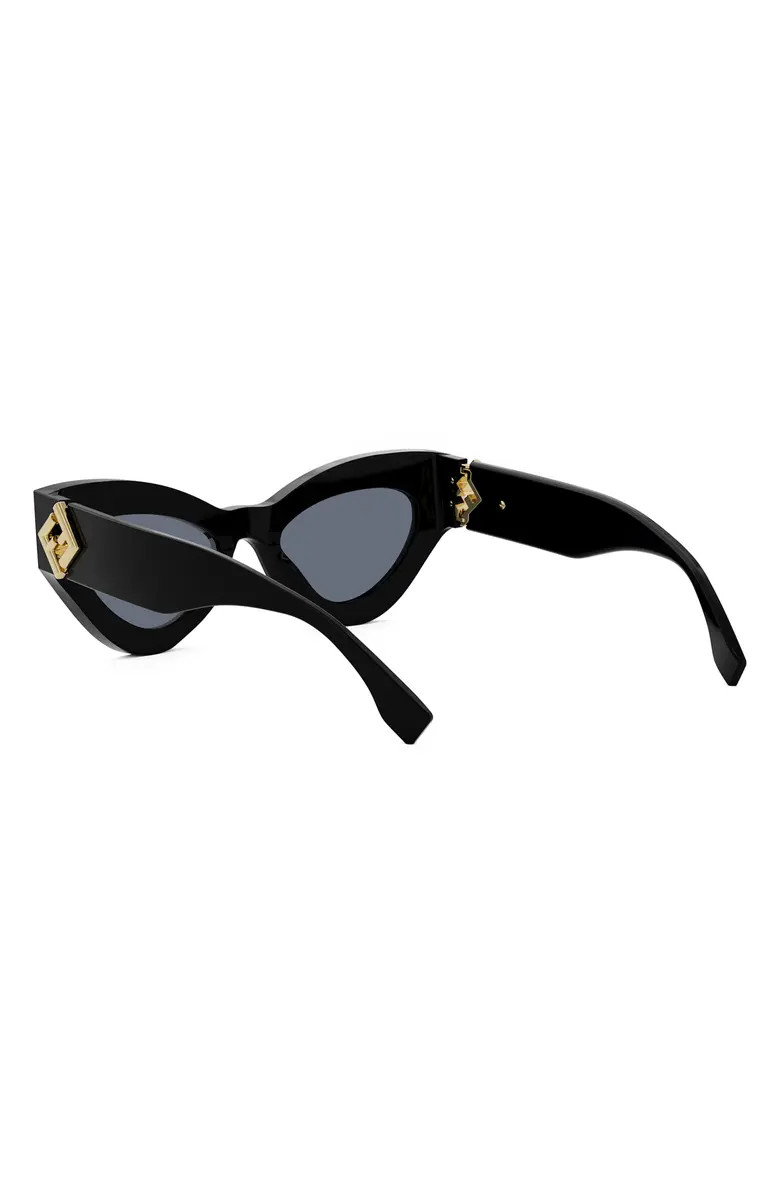 FF Diamonds 52mm Cat Eye Sunglasses | Nordstrom