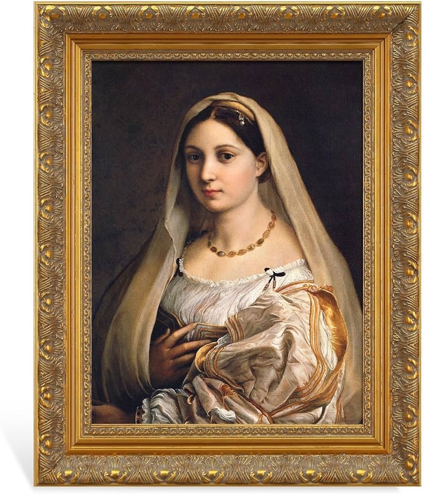 Marco dorado antiguo para lienzo estirado de 20 x 30, impresiones artísticas de pintura al óleo... | Amazon (US)