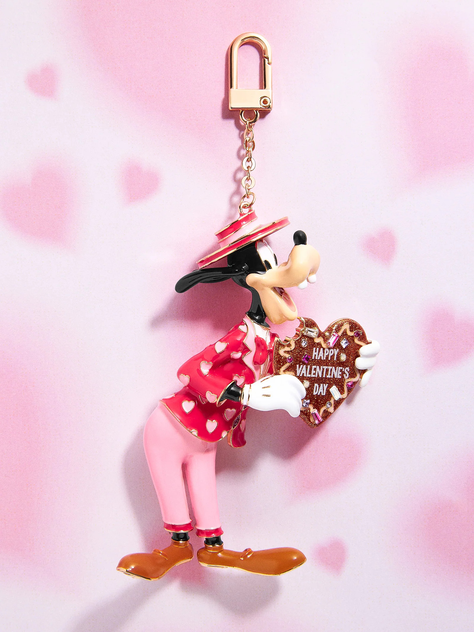 Disney Valentine's Day Bag Charm - Goofy | BaubleBar