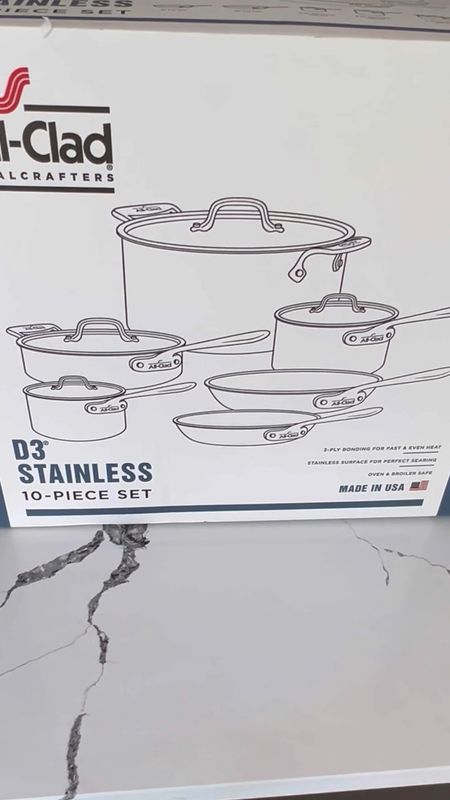 All-Clad pots and pans, stainless steel 

#LTKsalealert #LTKHoliday #LTKhome