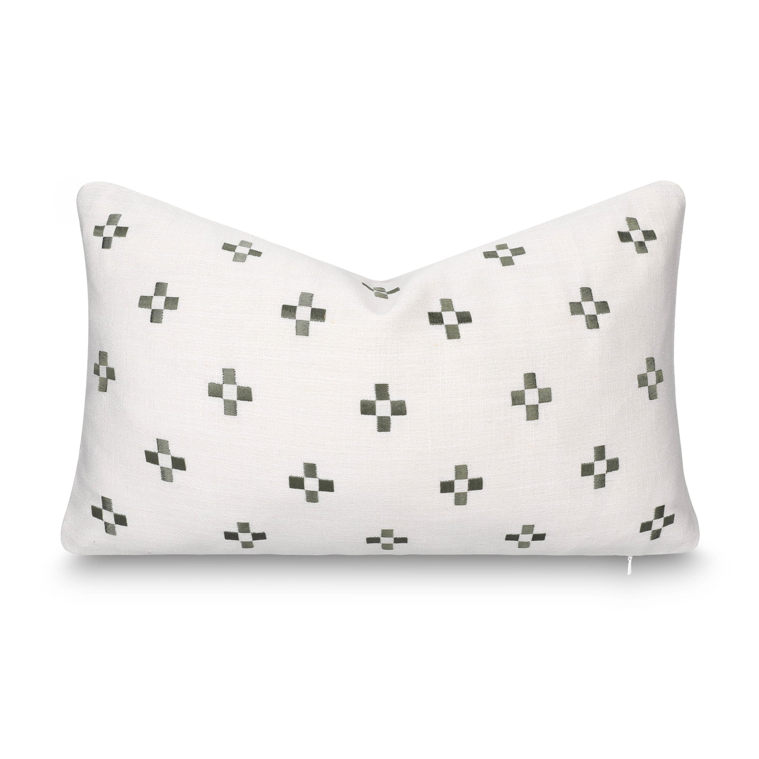 Crumbs Home Modern Farmhouse California Casual Indoor Outdoor Lumbar Pillow Cover, 12"x20" Water ... | Amazon (US)