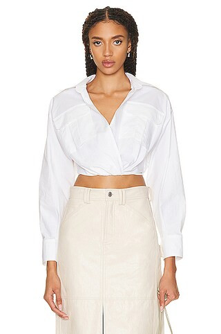 A.L.C. Corbin Top in White | FWRD | FWRD 