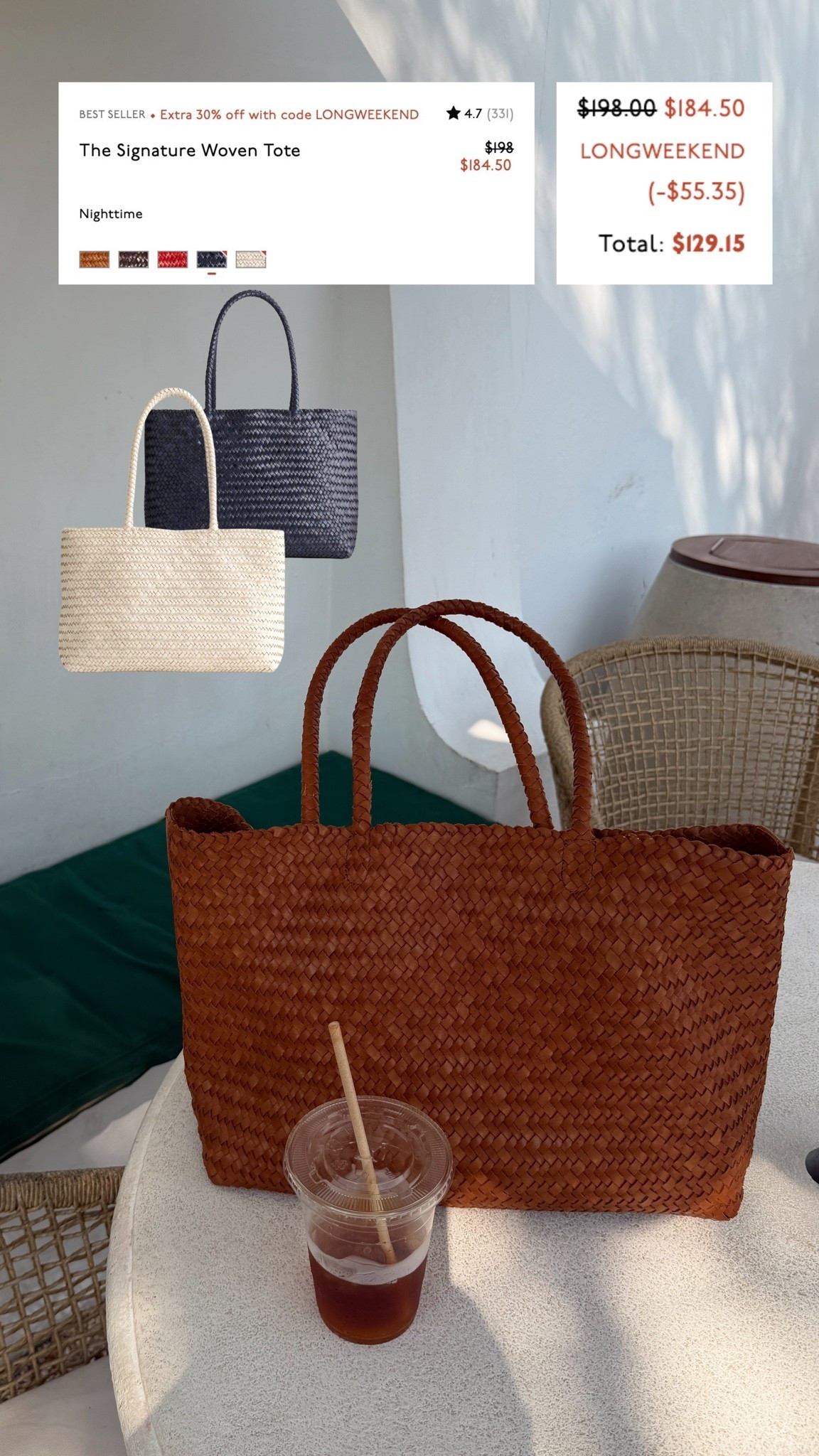 [8/31/26] Labor Day weekend sales are here!!! My most worn bag is on sale for an additional 30% off with code LONGWEEKEND in black + white!

#LTKSaleAlert #LTKSeasonal