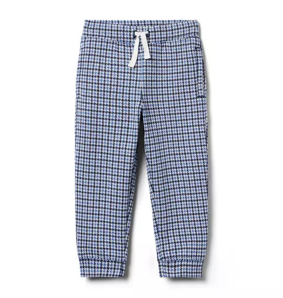 The Houndstooth Jacquard Jogger | Janie and Jack