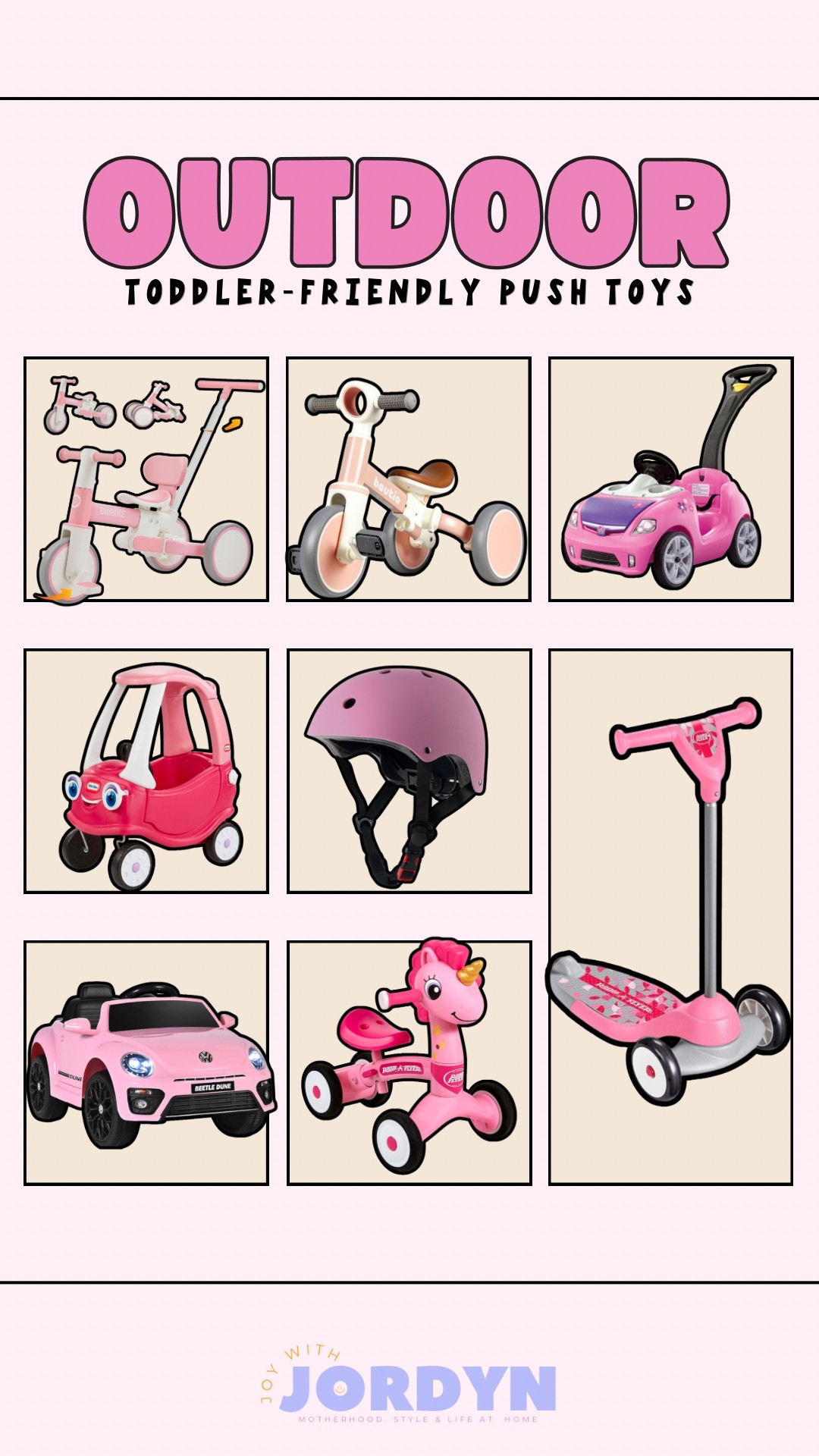 OUTDOOR TOYS: Toys we’ve loved for the girls as starter toys and are toddler friendly! We’ve loved the radio flyer scooter + balance bike for Rizzo!

#LTKFindsUnder50 #LTKKids #LTKFamily