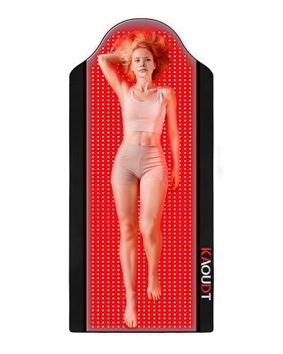 72"x33" KAOUDT Medical-Grade TPU Full Body Red Light Therapy Mat, FSA&HSA | Amazon (US)