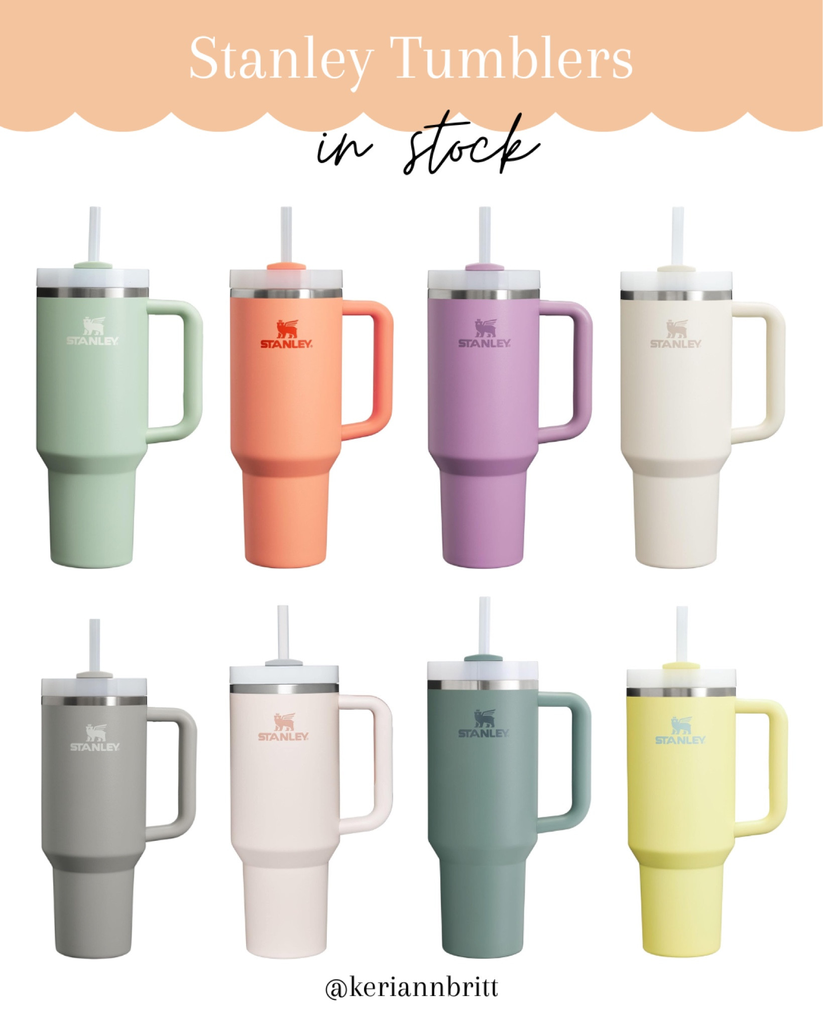 Stanley Cup Tumblers In Stock on Amazon 

#LTKGiftGuide #LTKFindsUnder50 #LTKHome