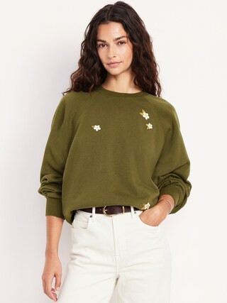 SoComfy Oversized Raglan Sweatshirt | Old Navy (CA)